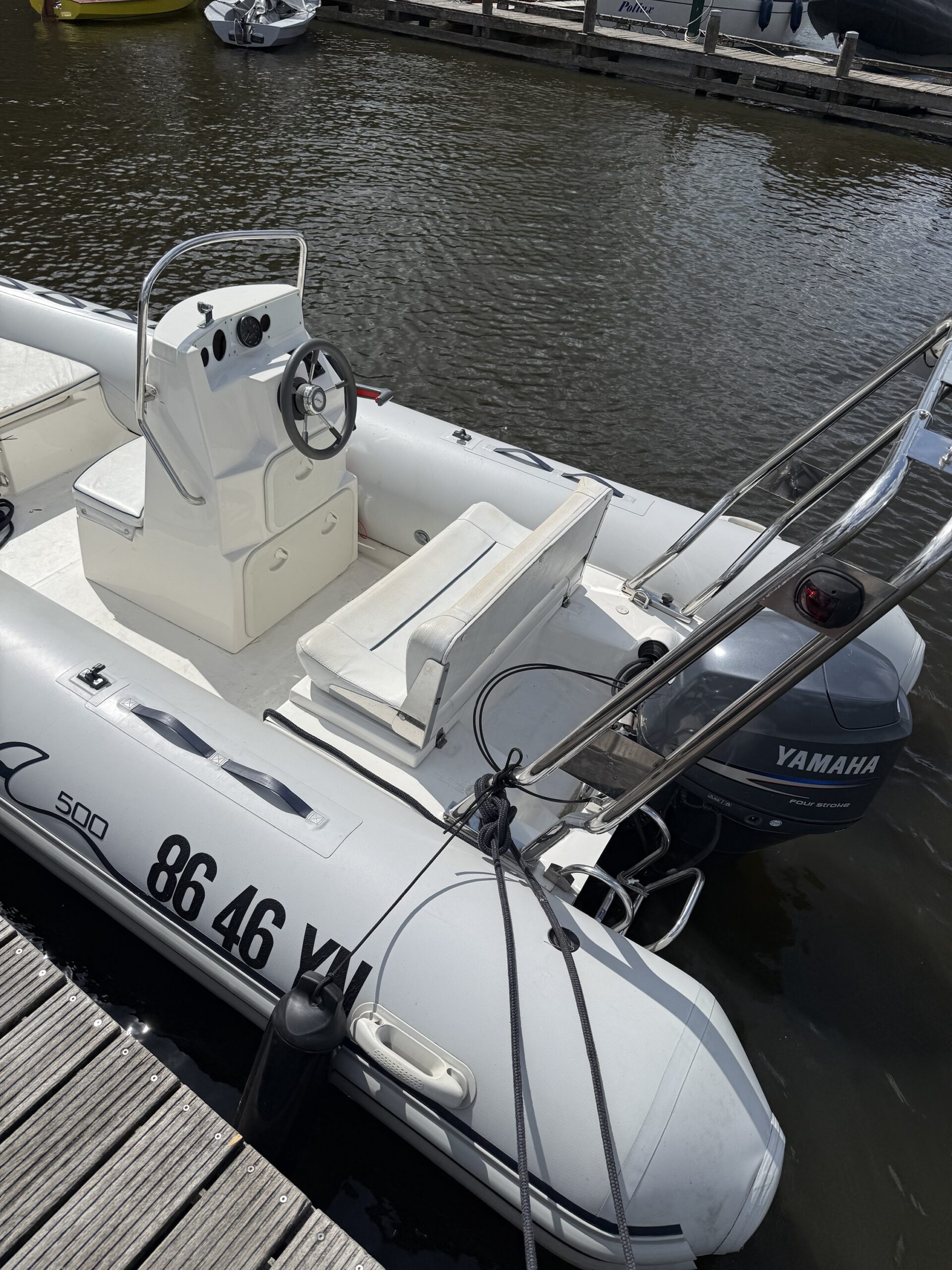 Arimar 500 RIB – Yamaha 60HP 4-Stroke EFI – Pega Trailer - Image 5